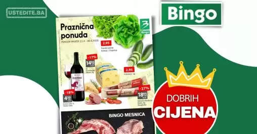Bingo katalog PRAZNIČNA PONUDA 11-18.4.2023. NOVO
