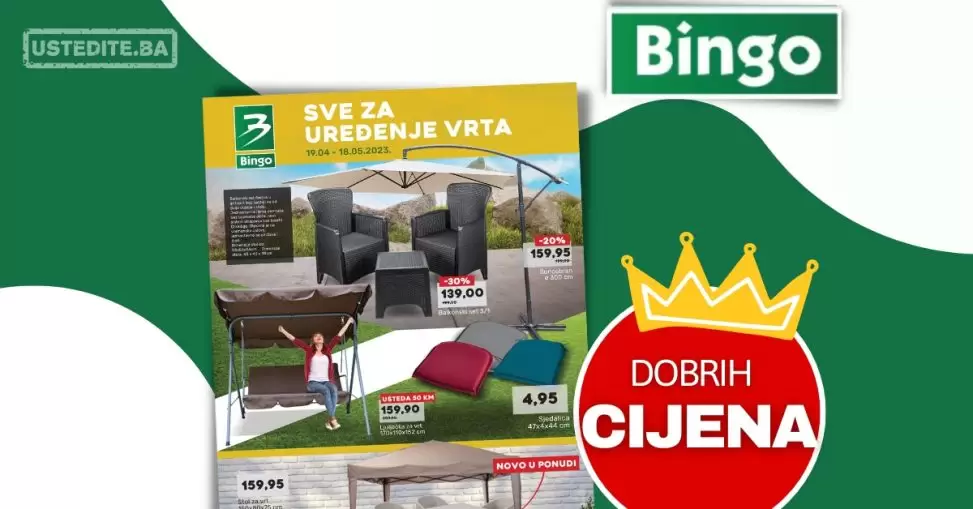 Bingo katalog SVE ZA UREĐENJE VRTA 19.4-18.5.2023.