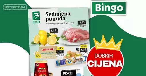 Bingo sedmična akcija 17-23.4.2023.