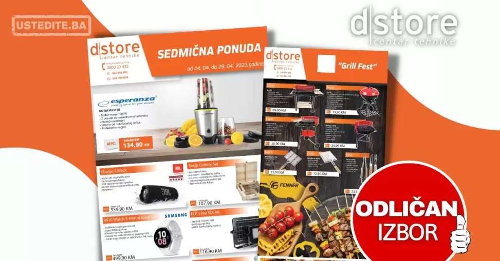 dstore CENTAR TEHNIKE Sedmična ponuda 24-29.04.23.