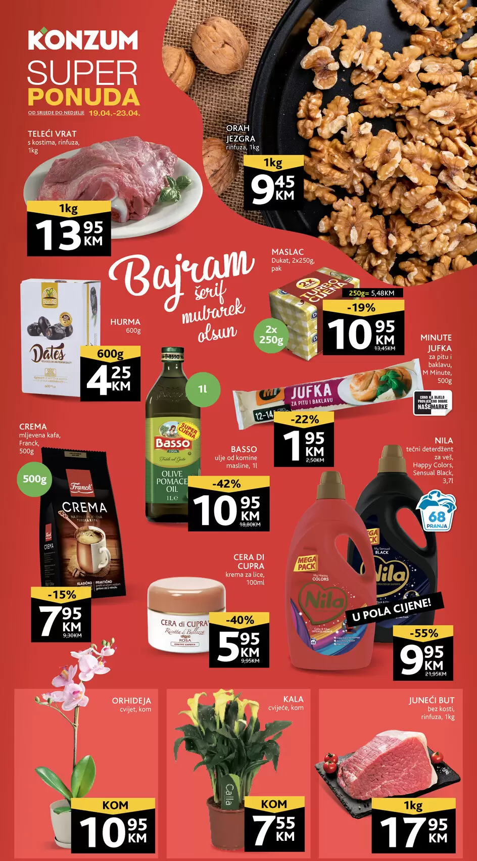 Konzum vikend akcija 19-23.4.2023.