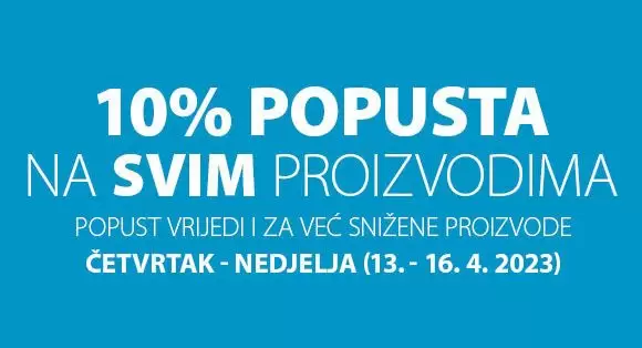 Jysk SNIŽENJE 10% na SVE PROIZVODE 13-16.4.2023.