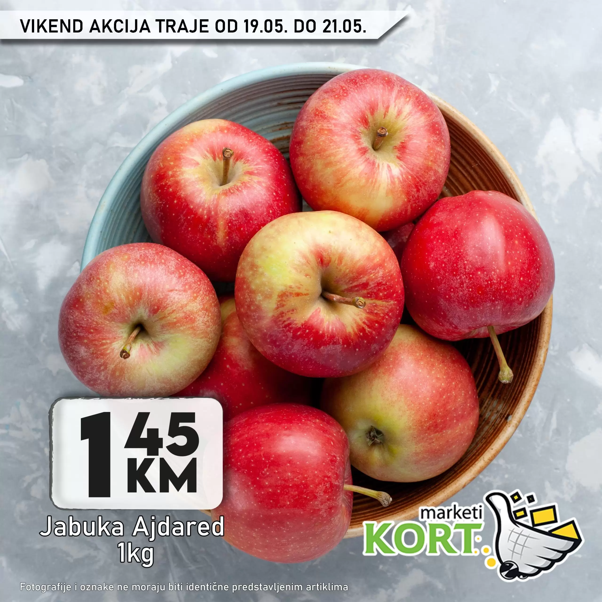 Kort marketi VIKEND AKCIJA 19-21.5.2023.