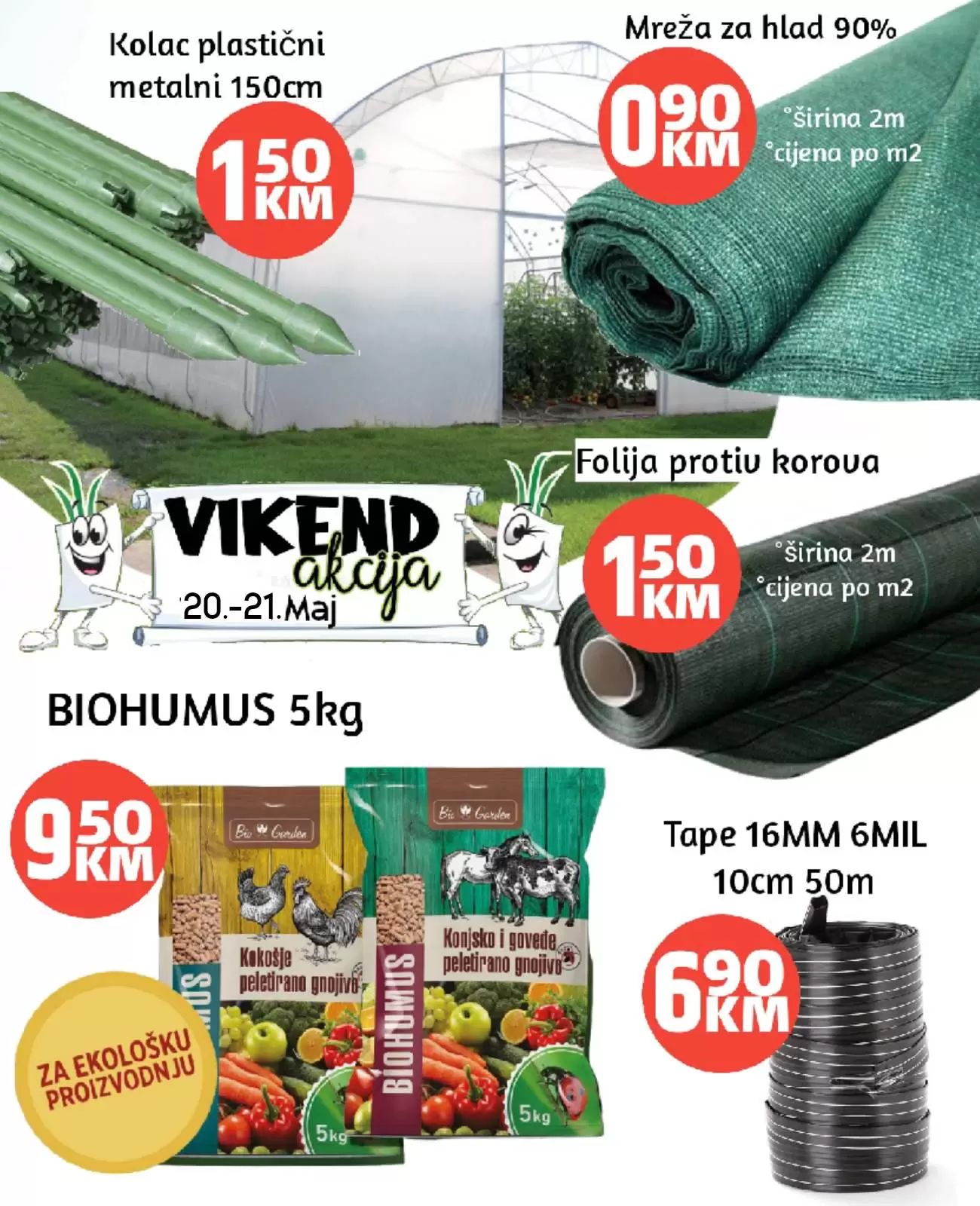 Garden Centar vikend akcija 20-21.5.2023.