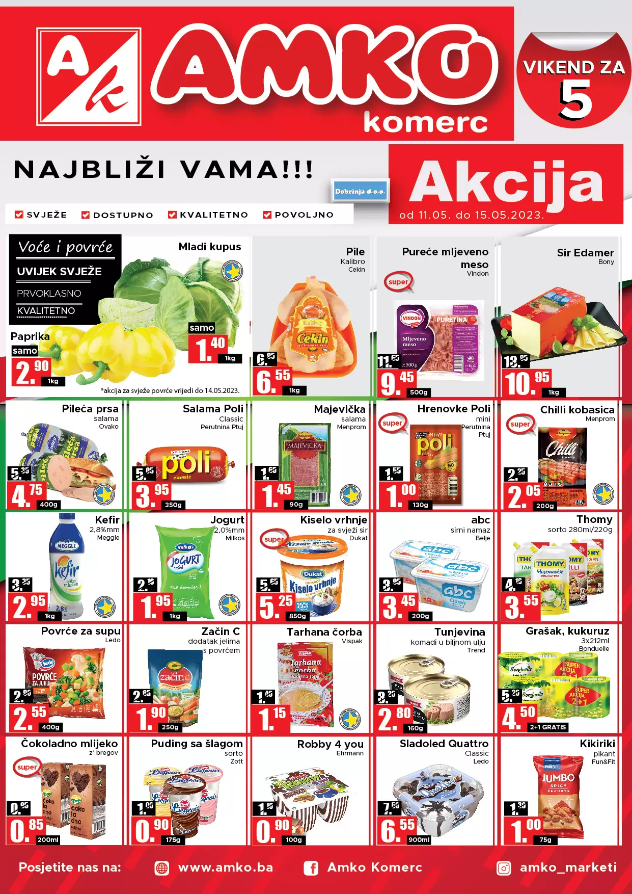 Amko vikend akcija 11-15.5.2023.