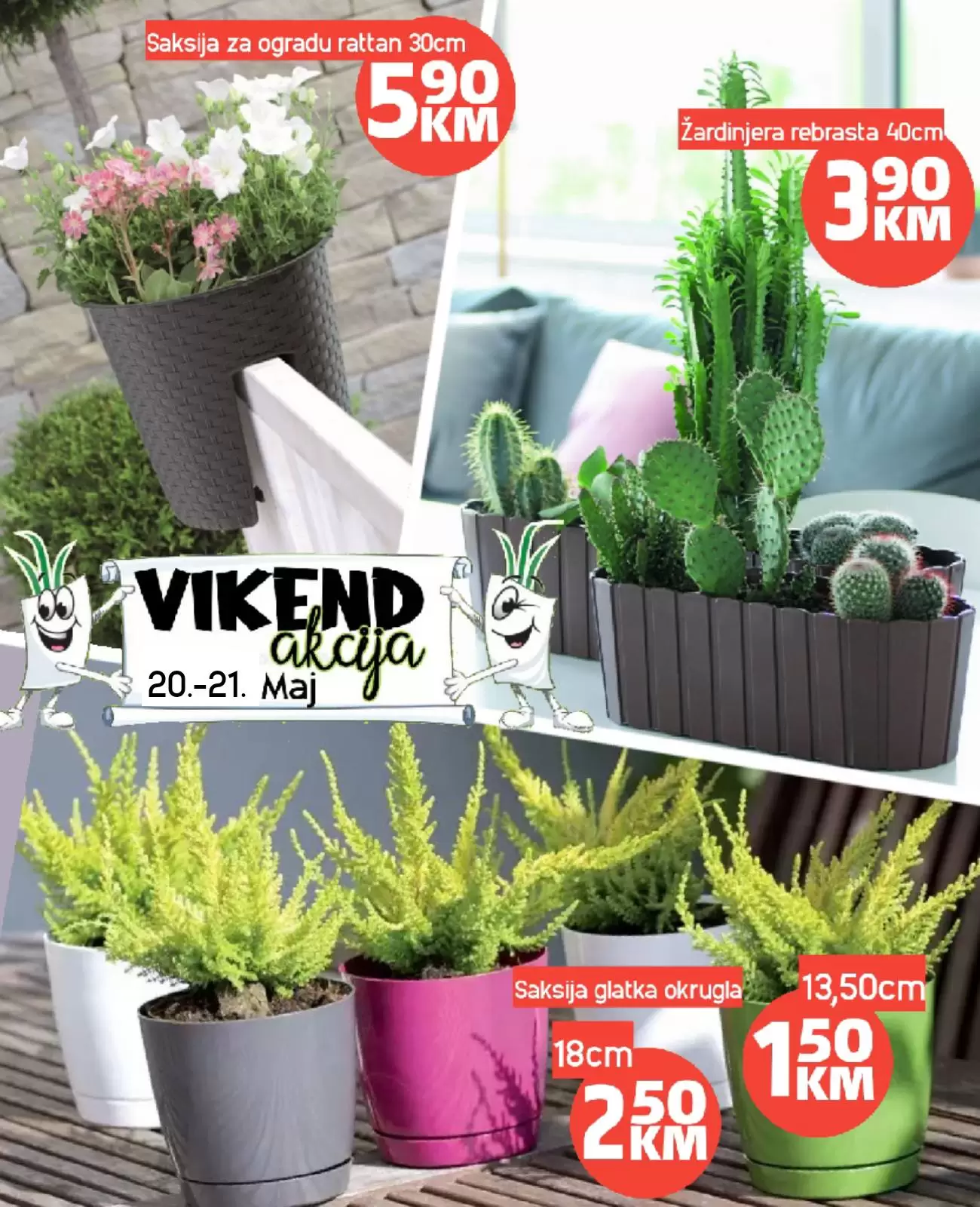 Garden Centar vikend akcija 20-21.5.2023.