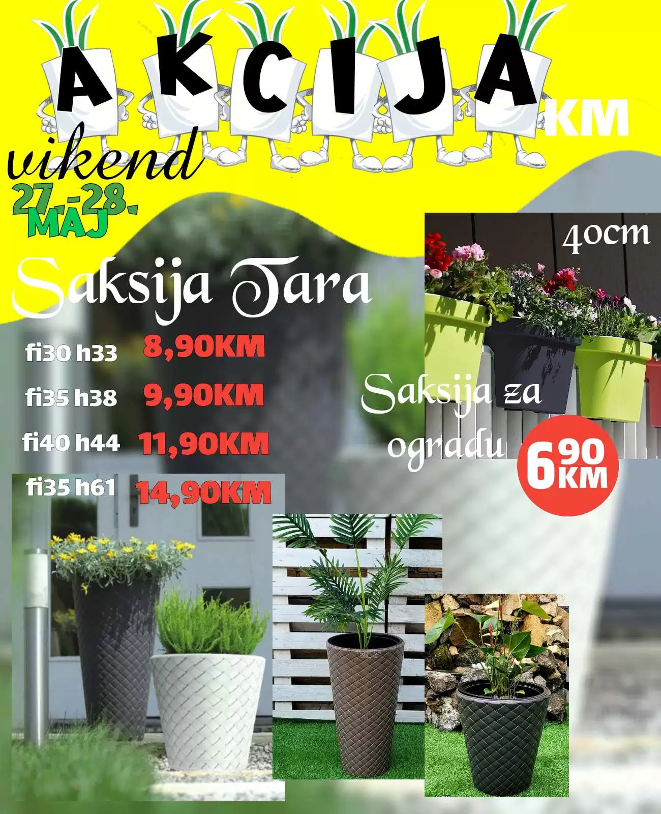 Garden Centar vikend akcija 27-28.5.2023.
