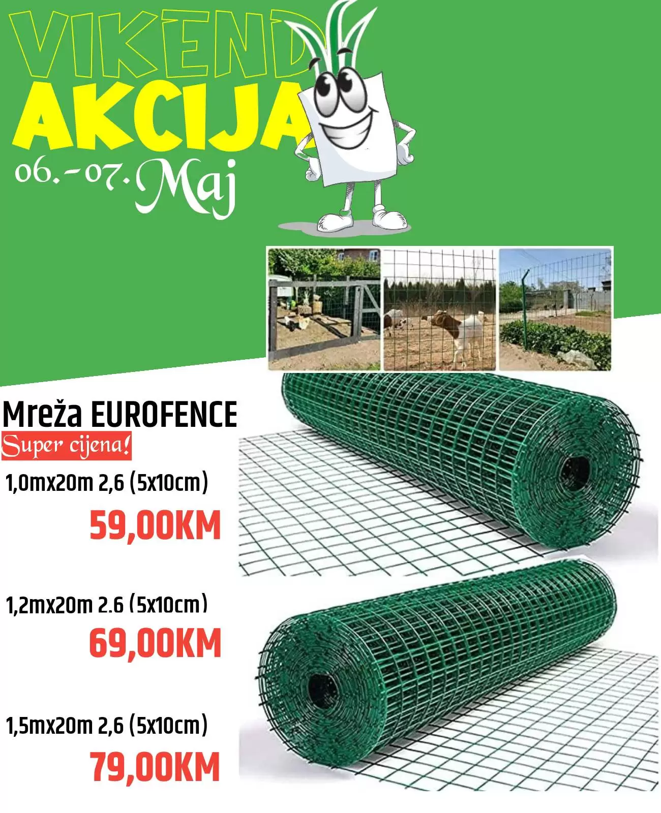 Garden Centar vikend akcija 6-7.5.2023.