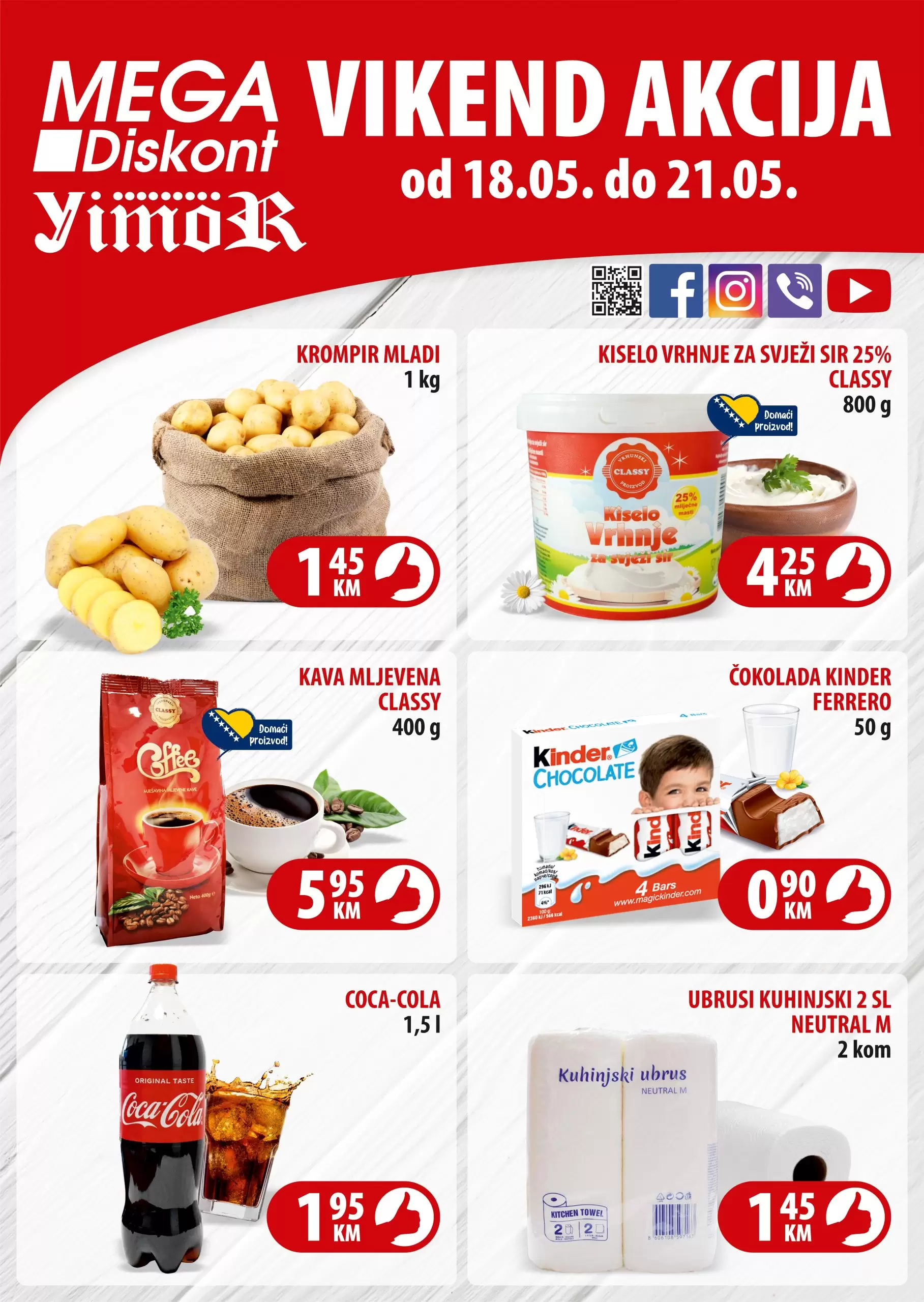 Mega Diskont vikend akcija 18-21.5.2023. 