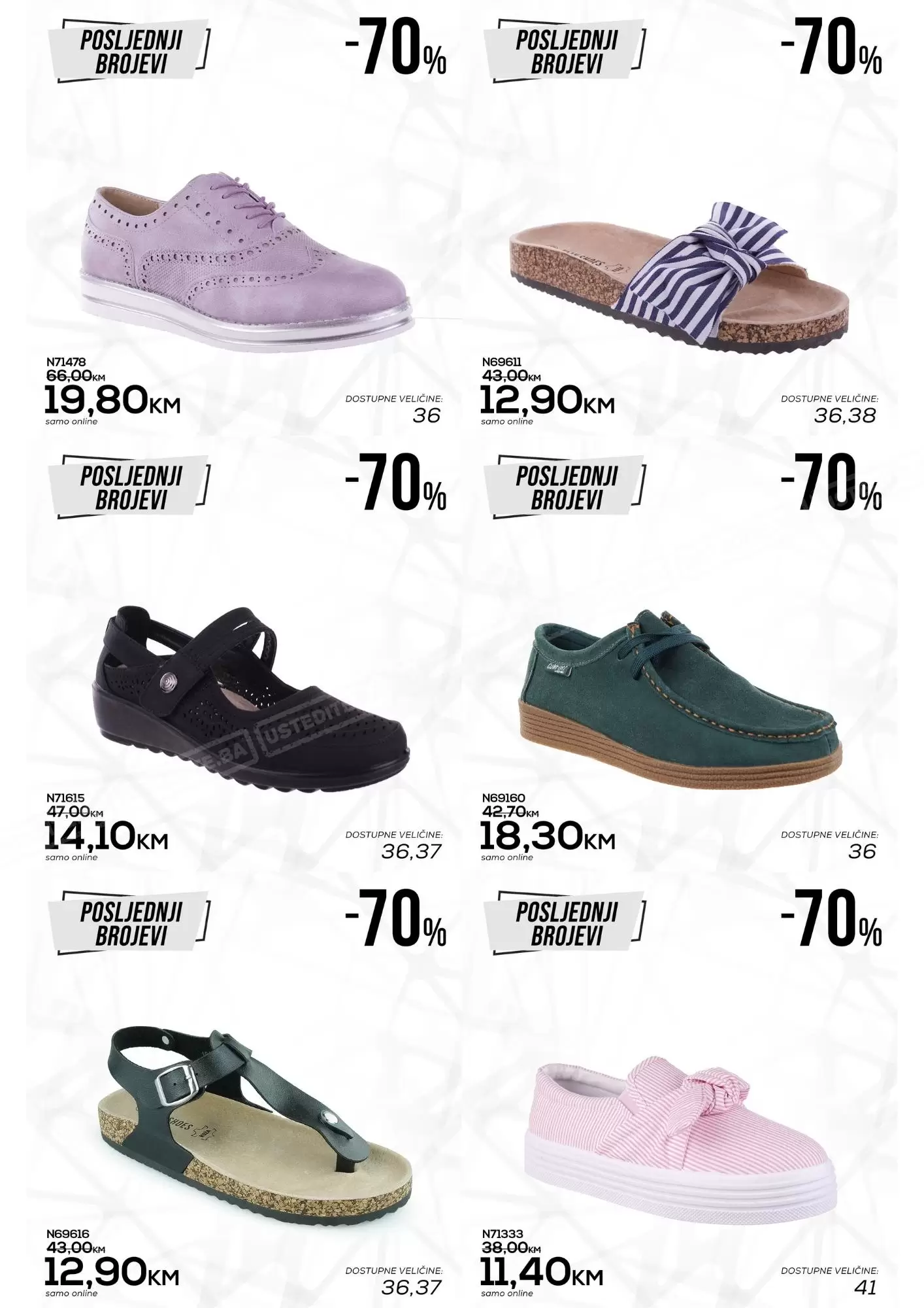 Obuća Metro SNIŽENJE do čak -70%