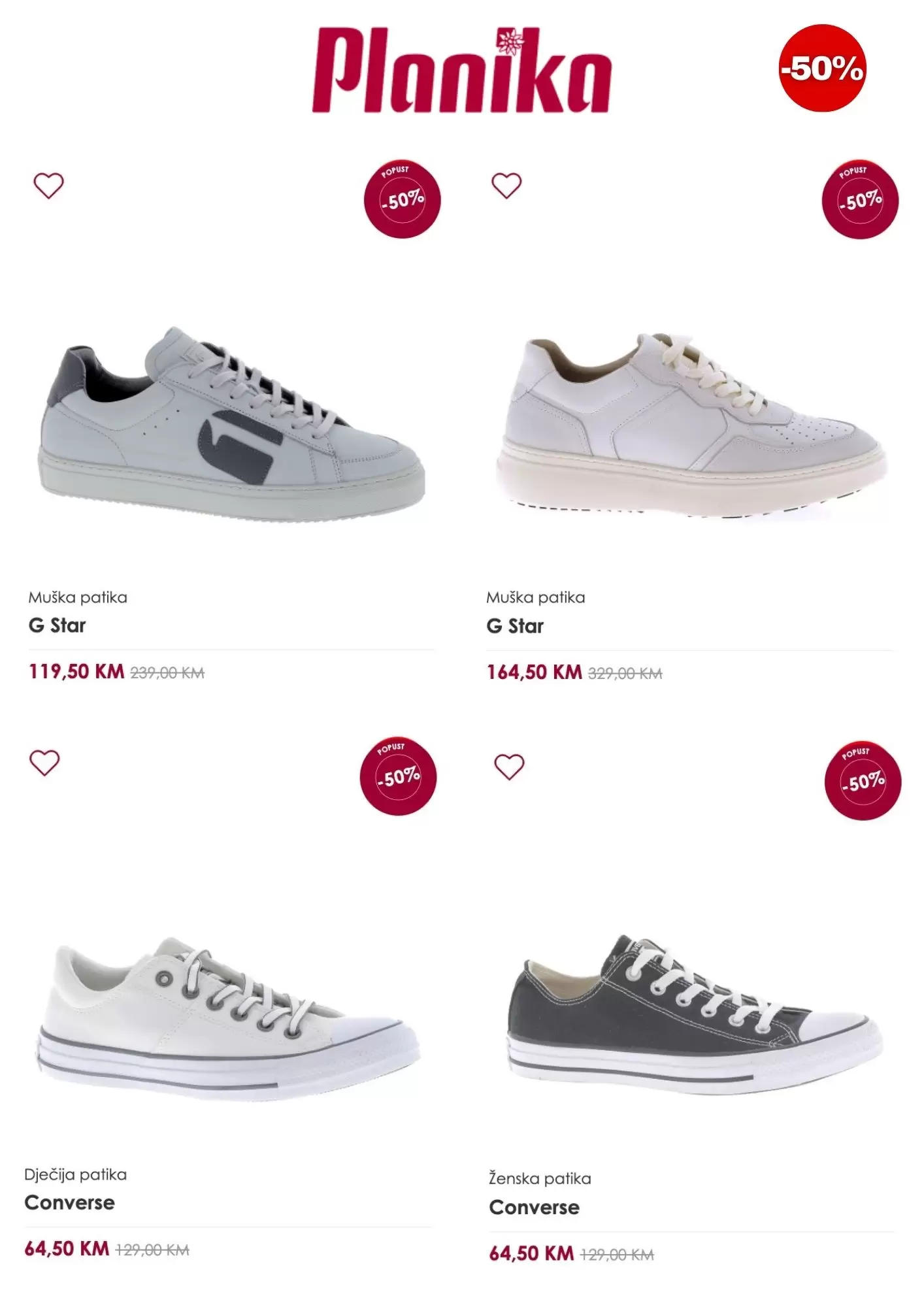 Planika ⇢Donosimo 14 modela SNIŽENIH 50%