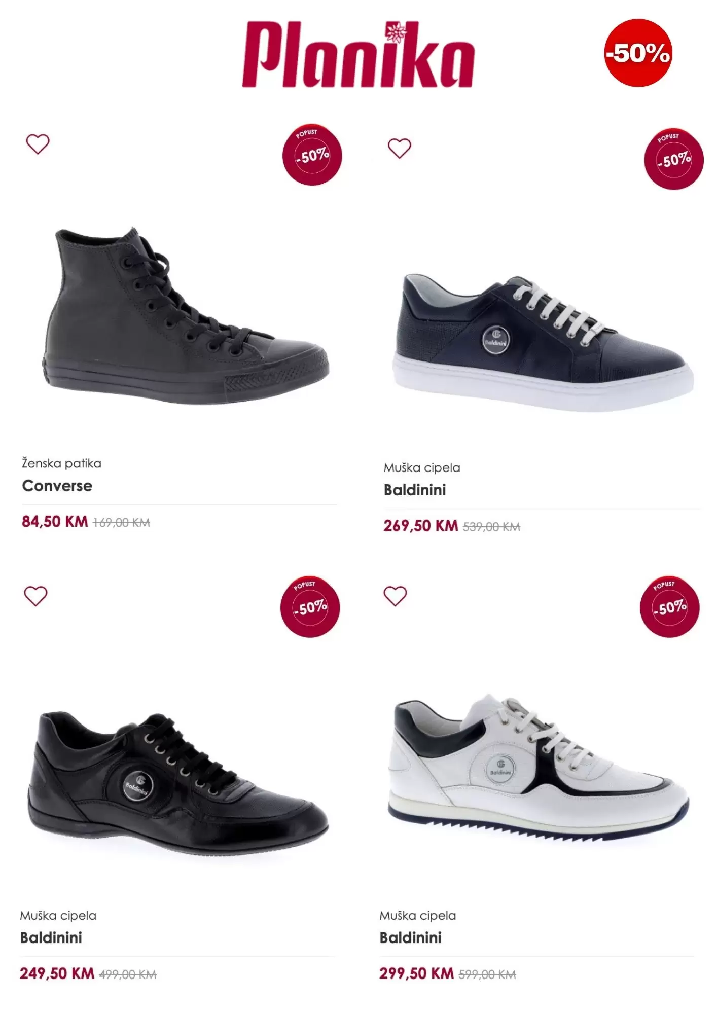 Planika ⇢Donosimo 14 modela SNIŽENIH 50%