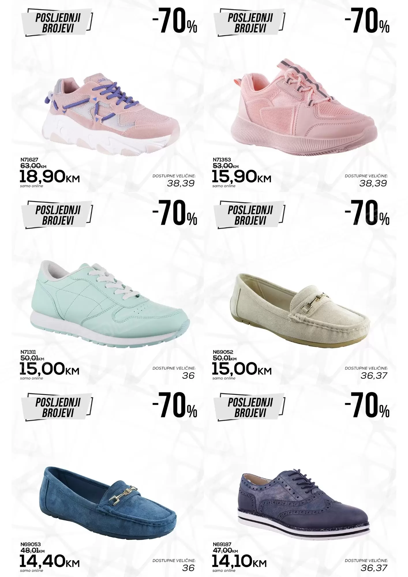 Obuća Metro SNIŽENJE do čak -70%