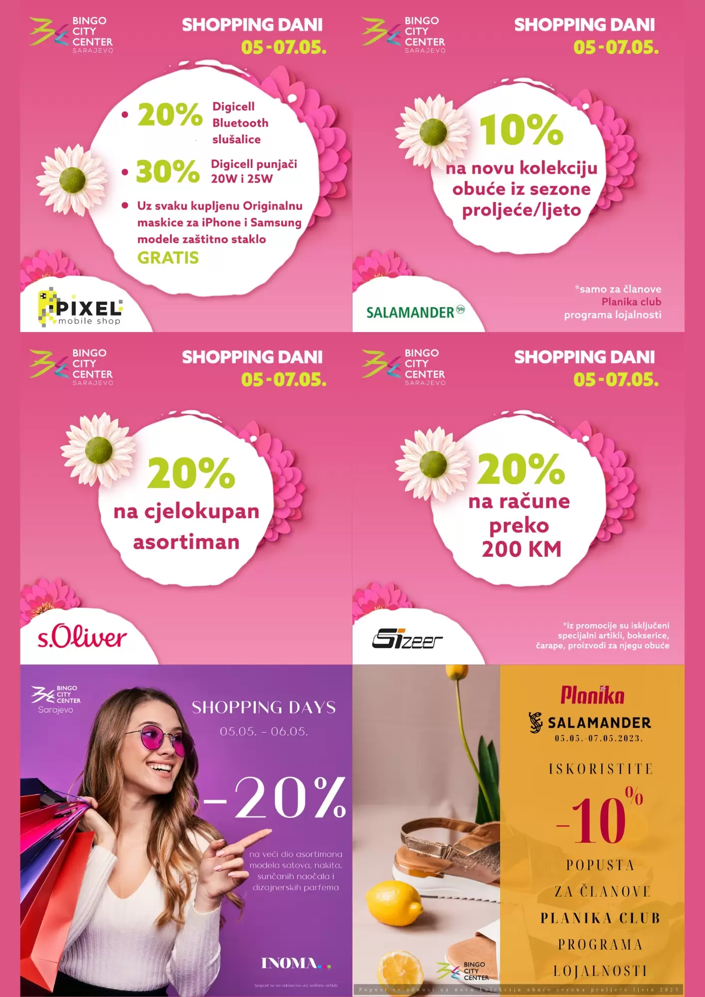 Bingo SHOPPING DAYS ⇢ SNIŽENJA do -50%