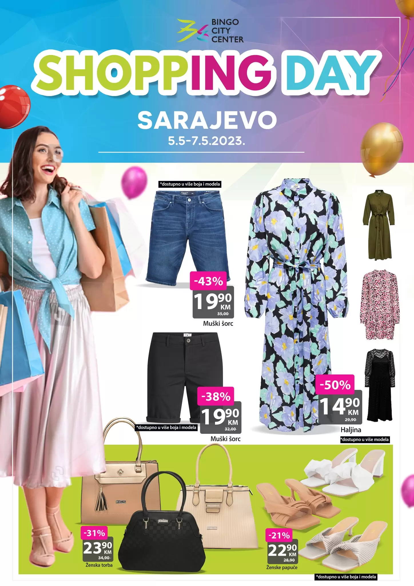 Bingo SHOPPING DAYS 5-7.5.2023.