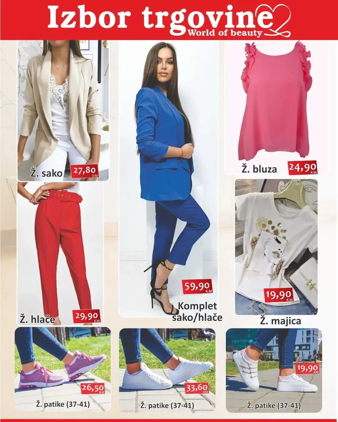 Izbor trgovine katalog ODJEĆA I OBUĆA maj 2023