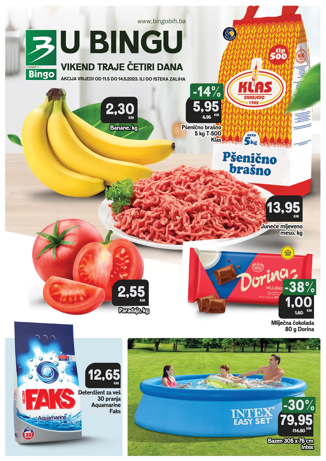 Bingo vikend akcija 11-14.5.2023.