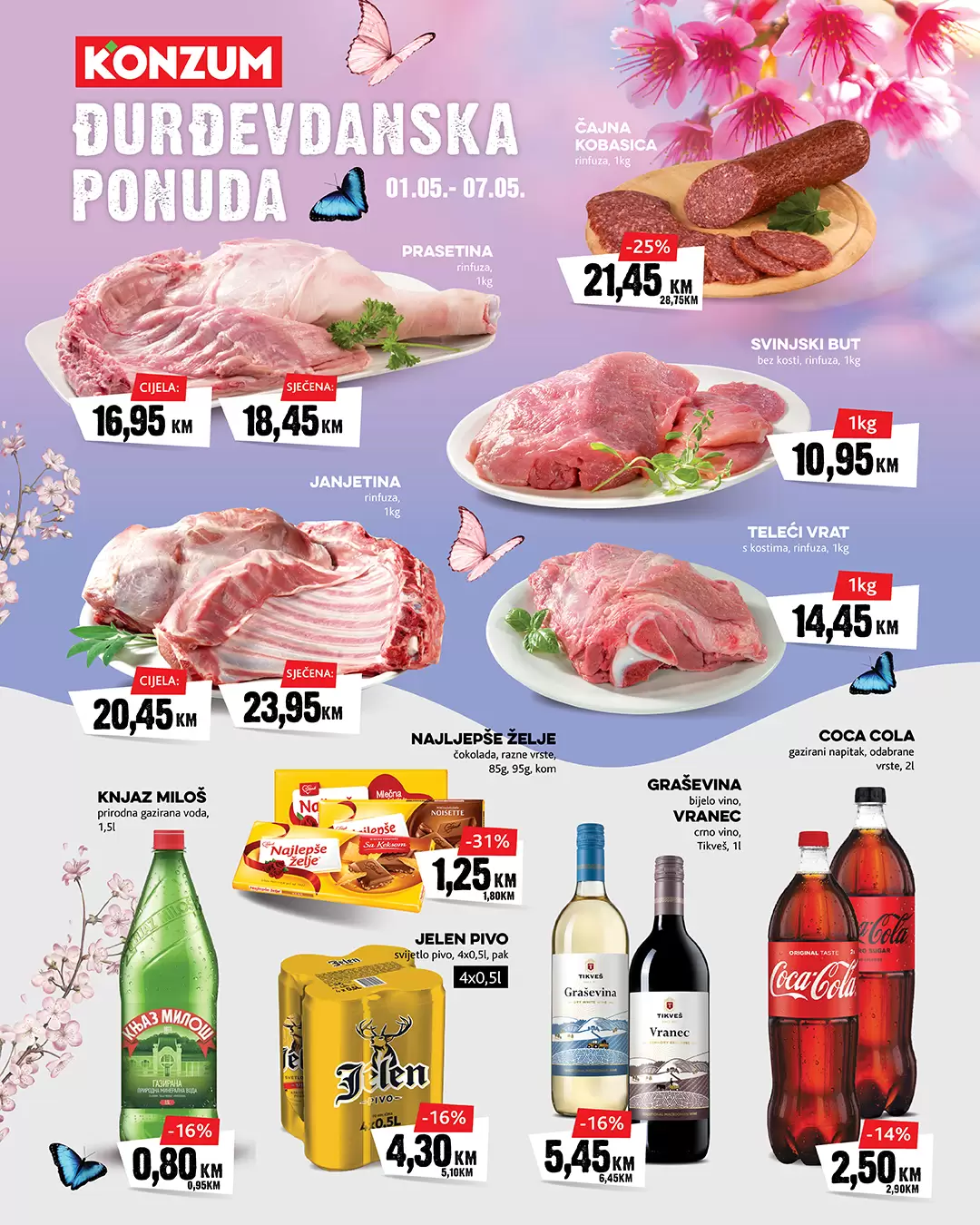 Konzum Durđevdanska ponuda 1-7.5.2023.