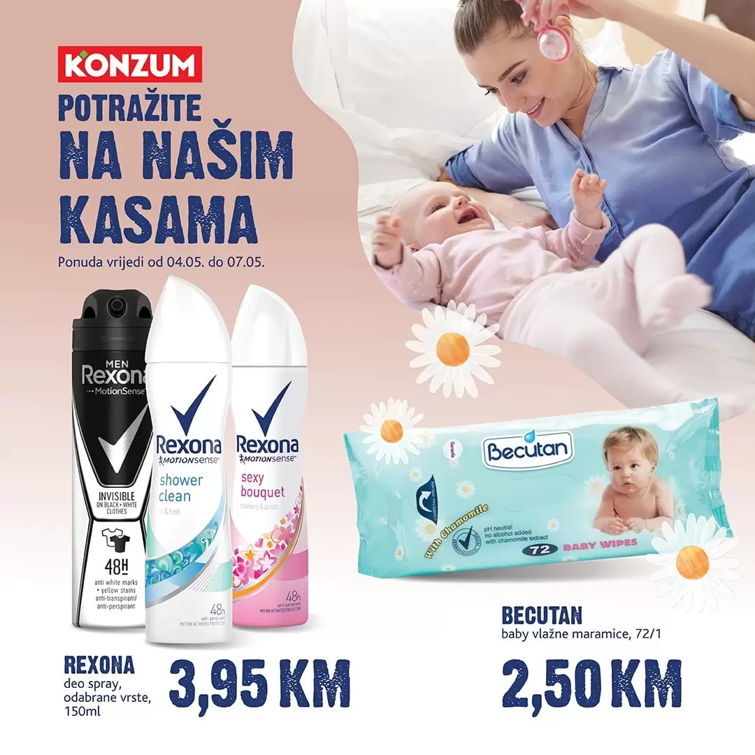 Konzum AKCIJA NA KASAMA 4-7.5.2023. 