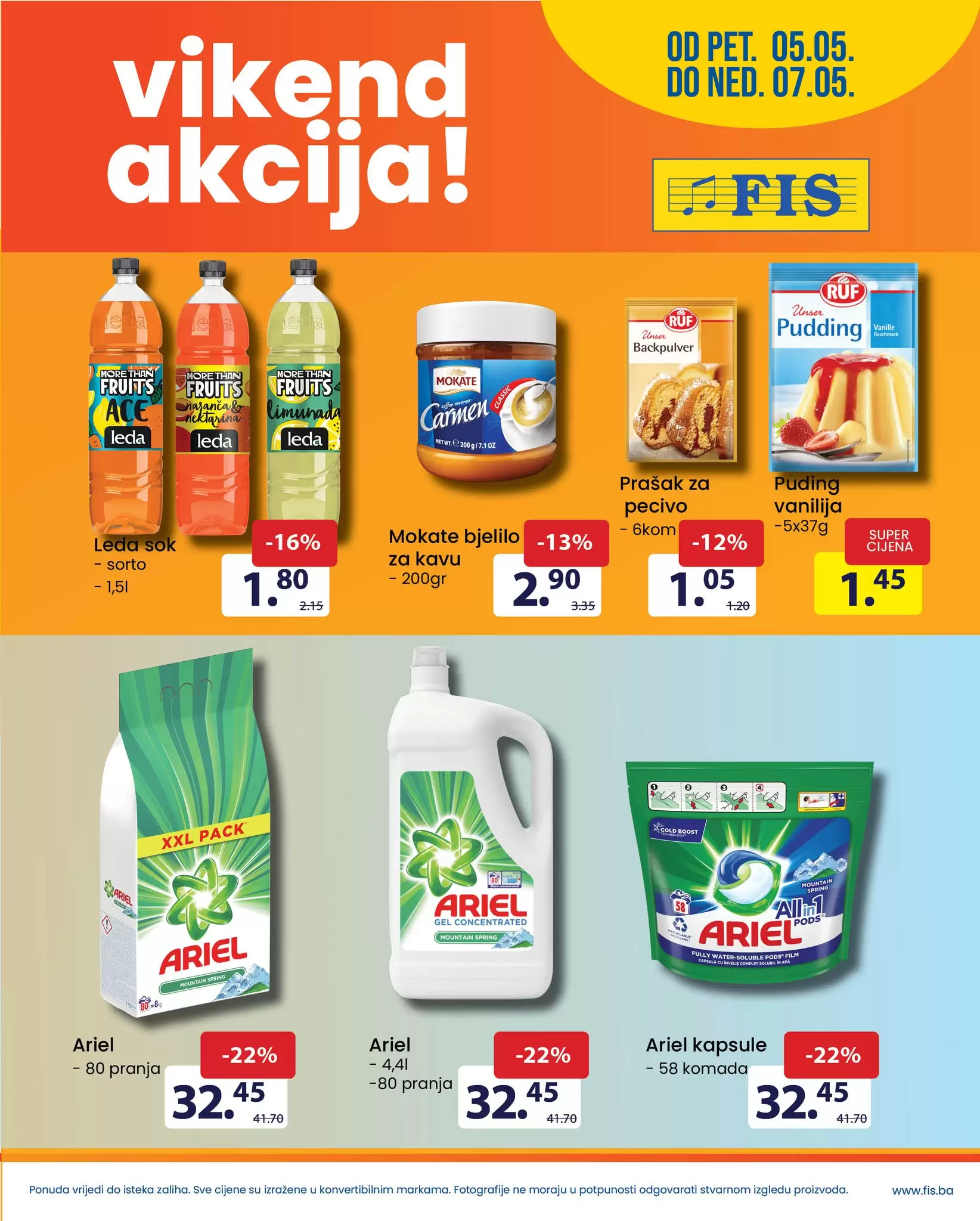 Fis vikend akcija 5-7.5.2023. 