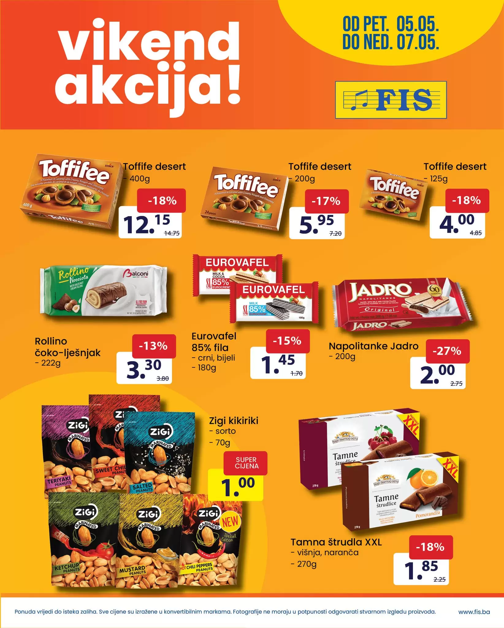 Fis vikend akcija 5-7.5.2023.