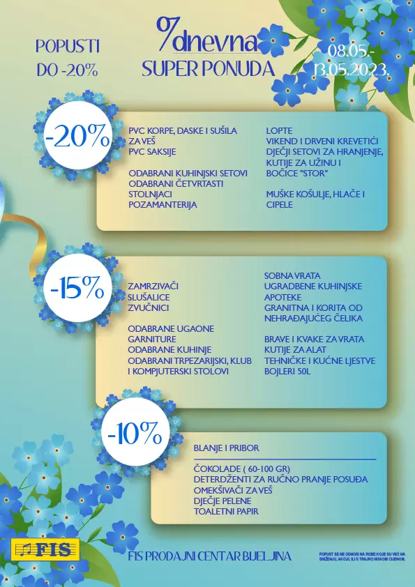 Fis akcija SEDMODNEVNA PONUDA