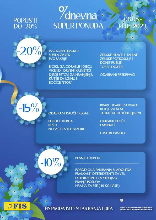 Fis akcija SEDMODNEVNA PONUDA 