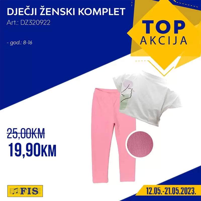 Fis TOP AKCIJA za TOP ARTIKLE 12-21.5.2023.