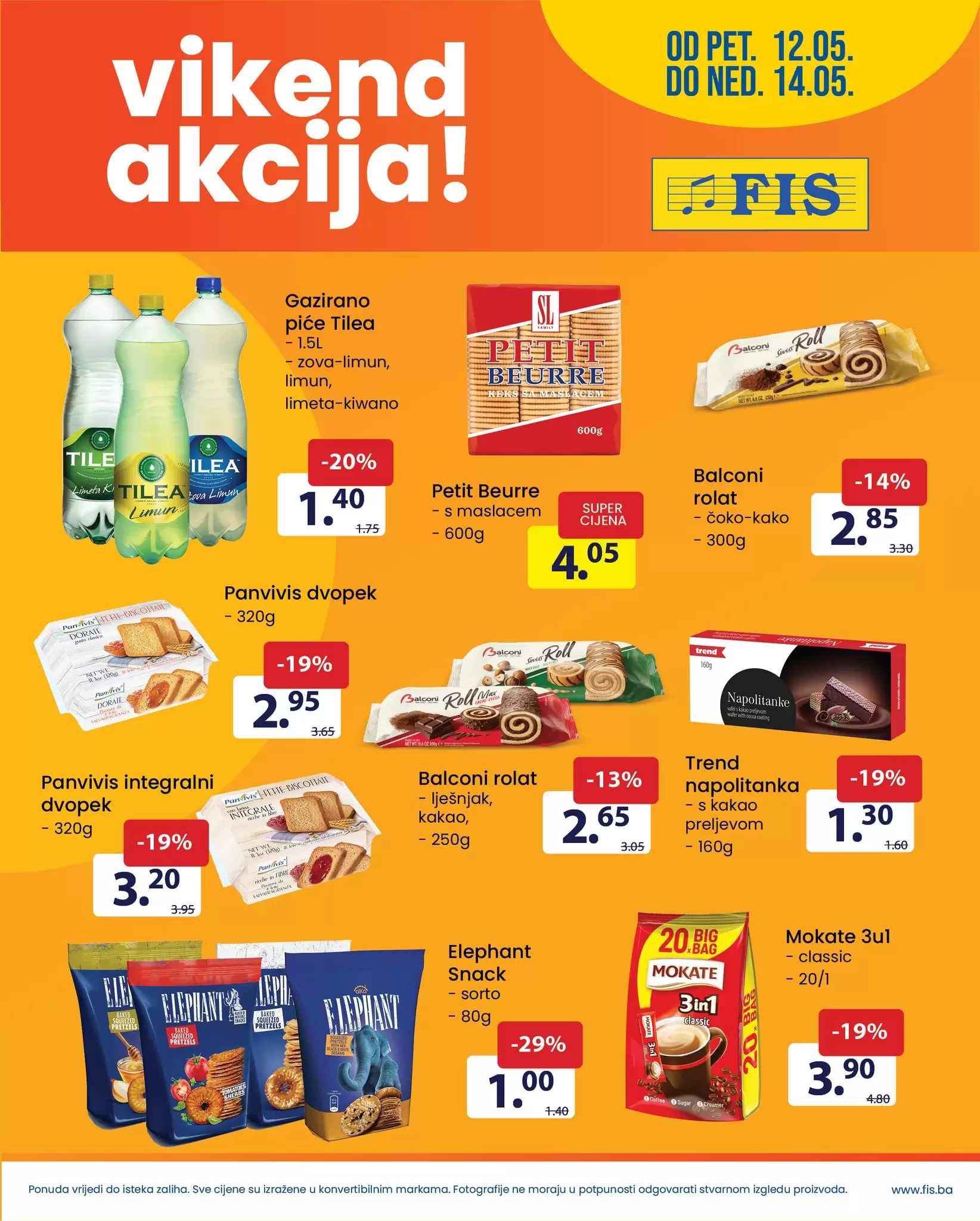 Fis vikend akcija 12-14.5.2023.