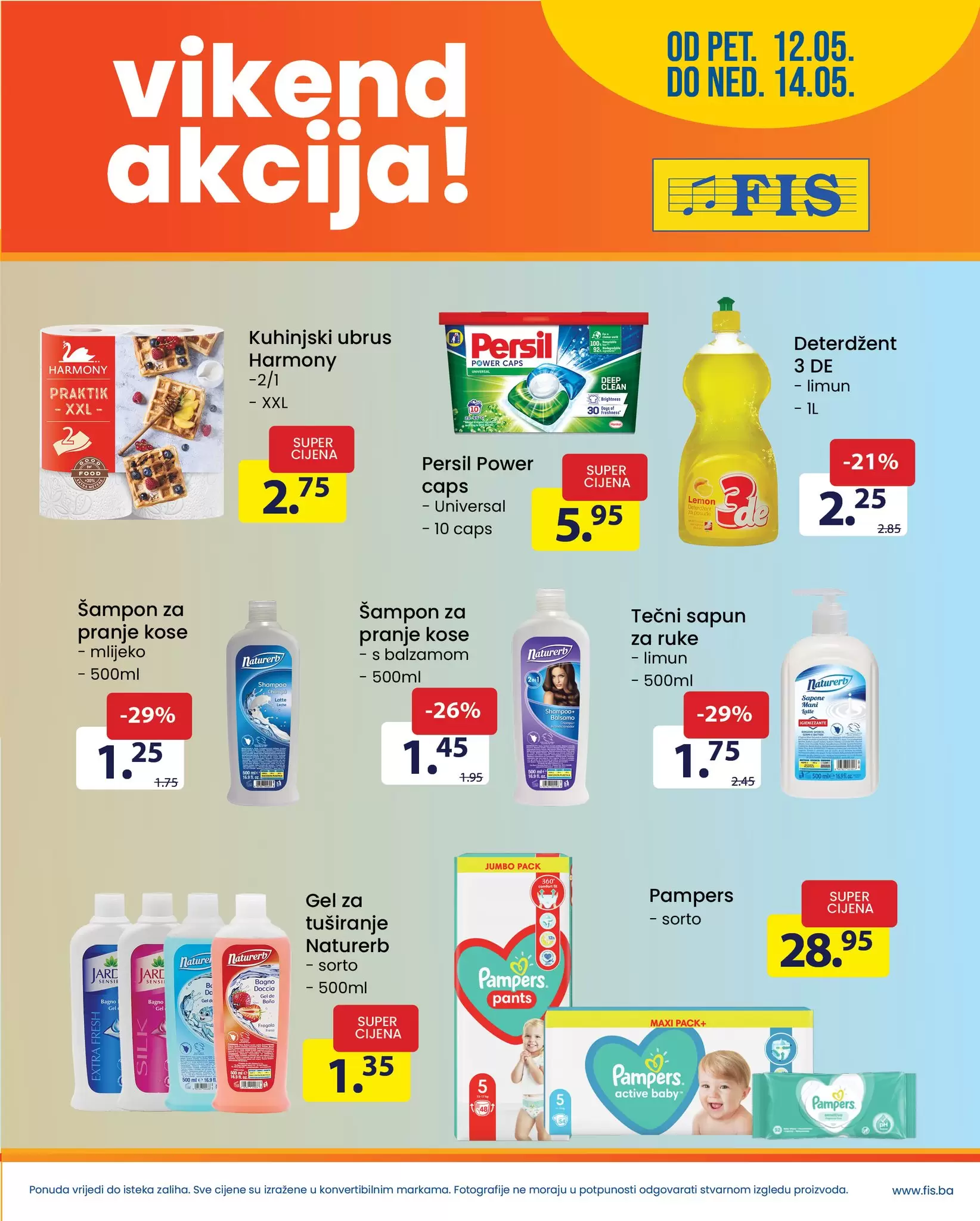 Fis vikend akcija 12-14.5.2023.