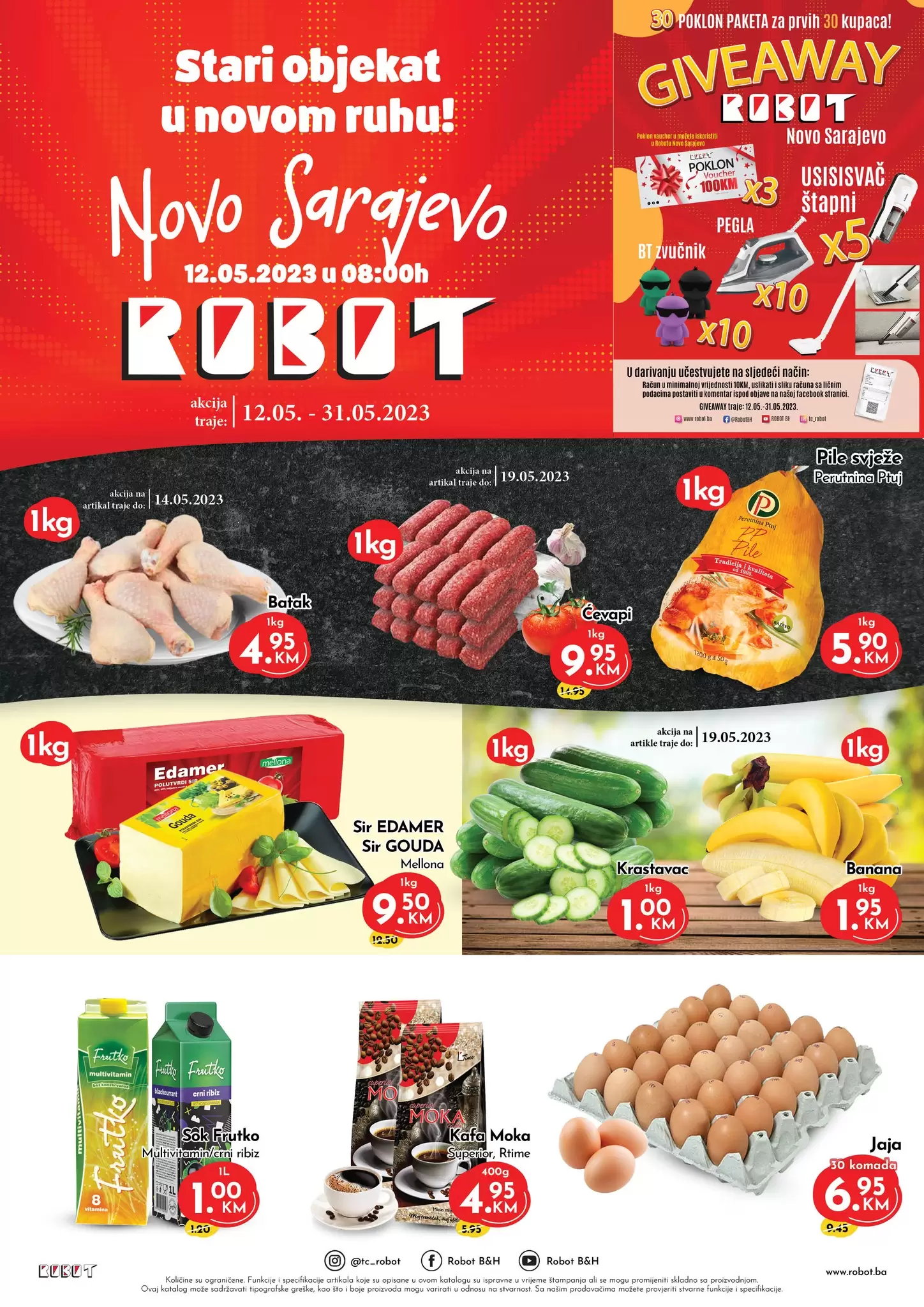 Robot katalog SNIŽENJE do 64% - akcija12-31.5.2023.