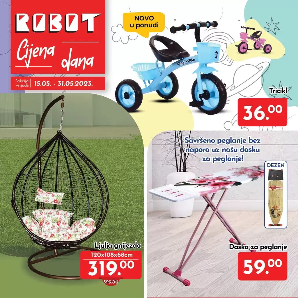 Robot akcija za početak sedmice 15-17.5.2023.