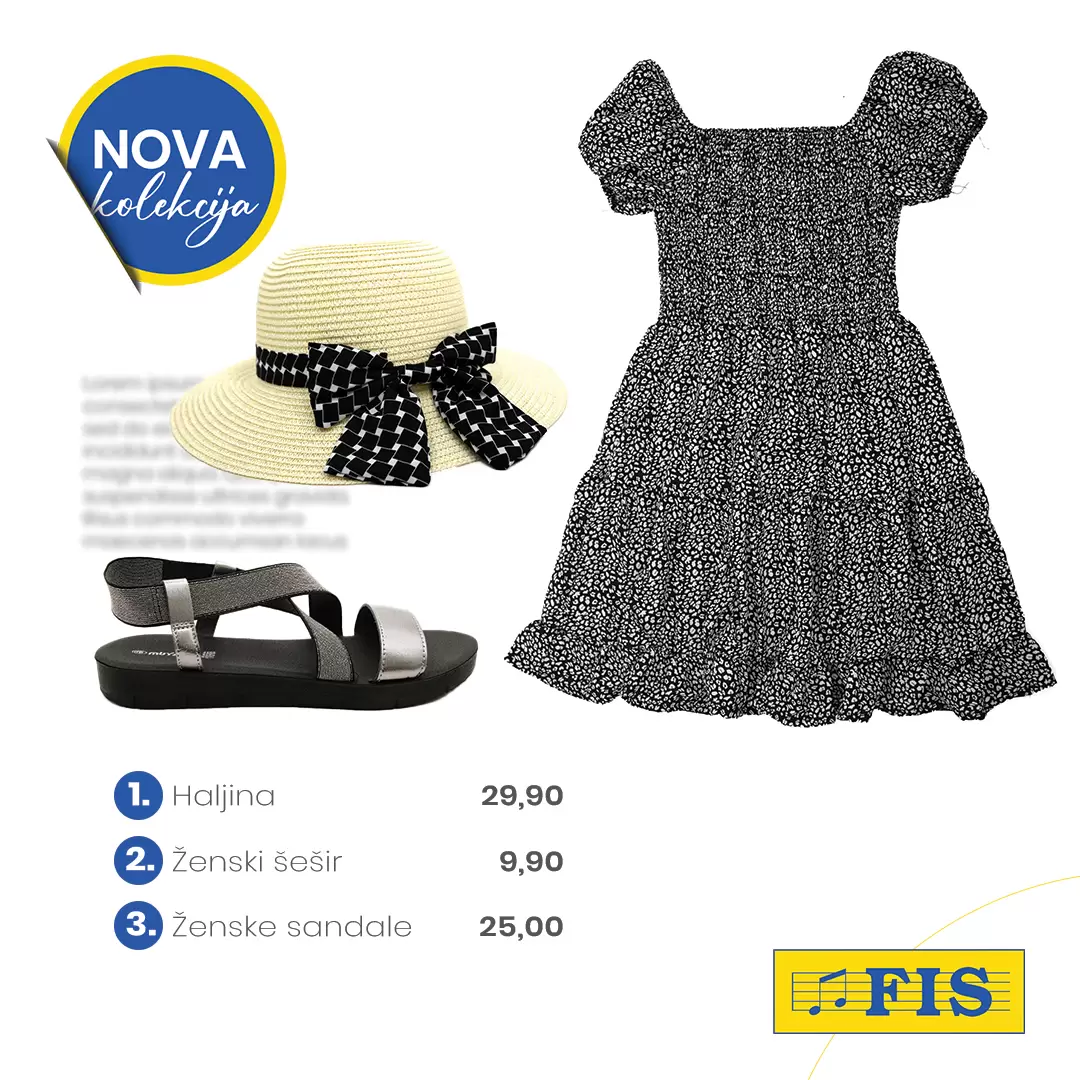Fis NOVA KOLEKCIJA ljeto 2023. 