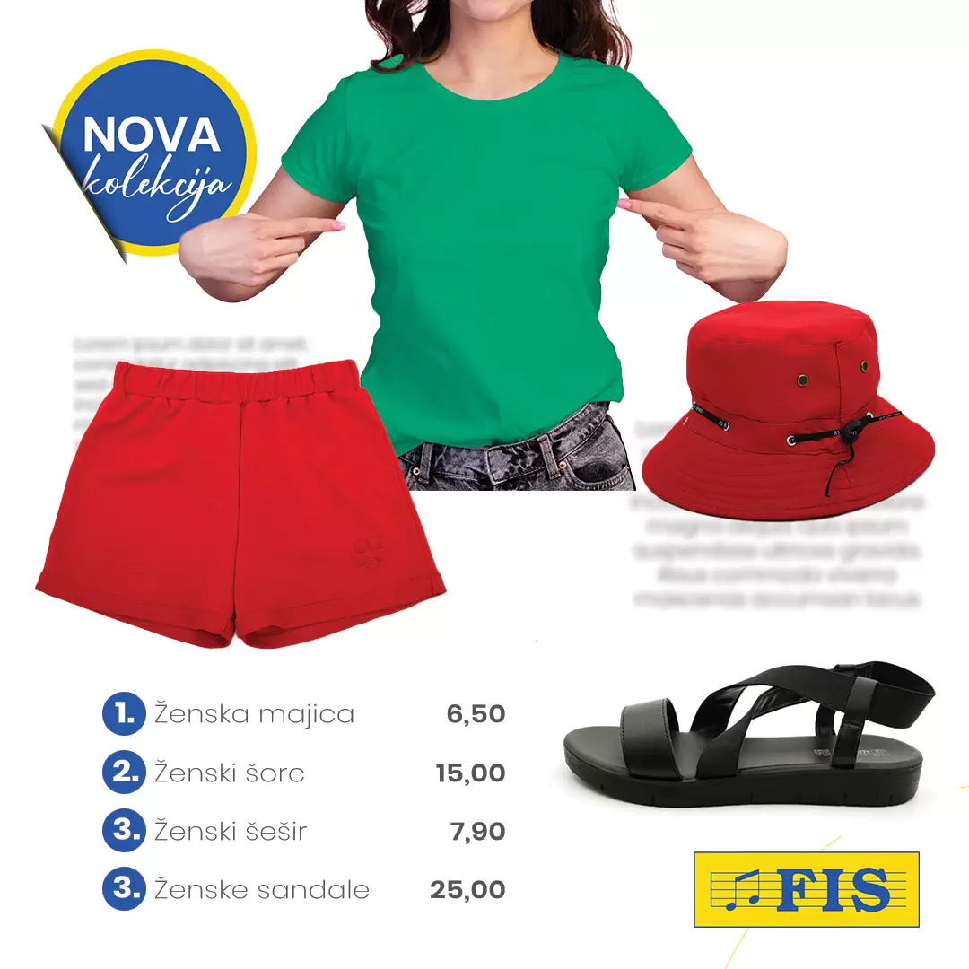 Fis NOVA KOLEKCIJA ljeto 2023. 