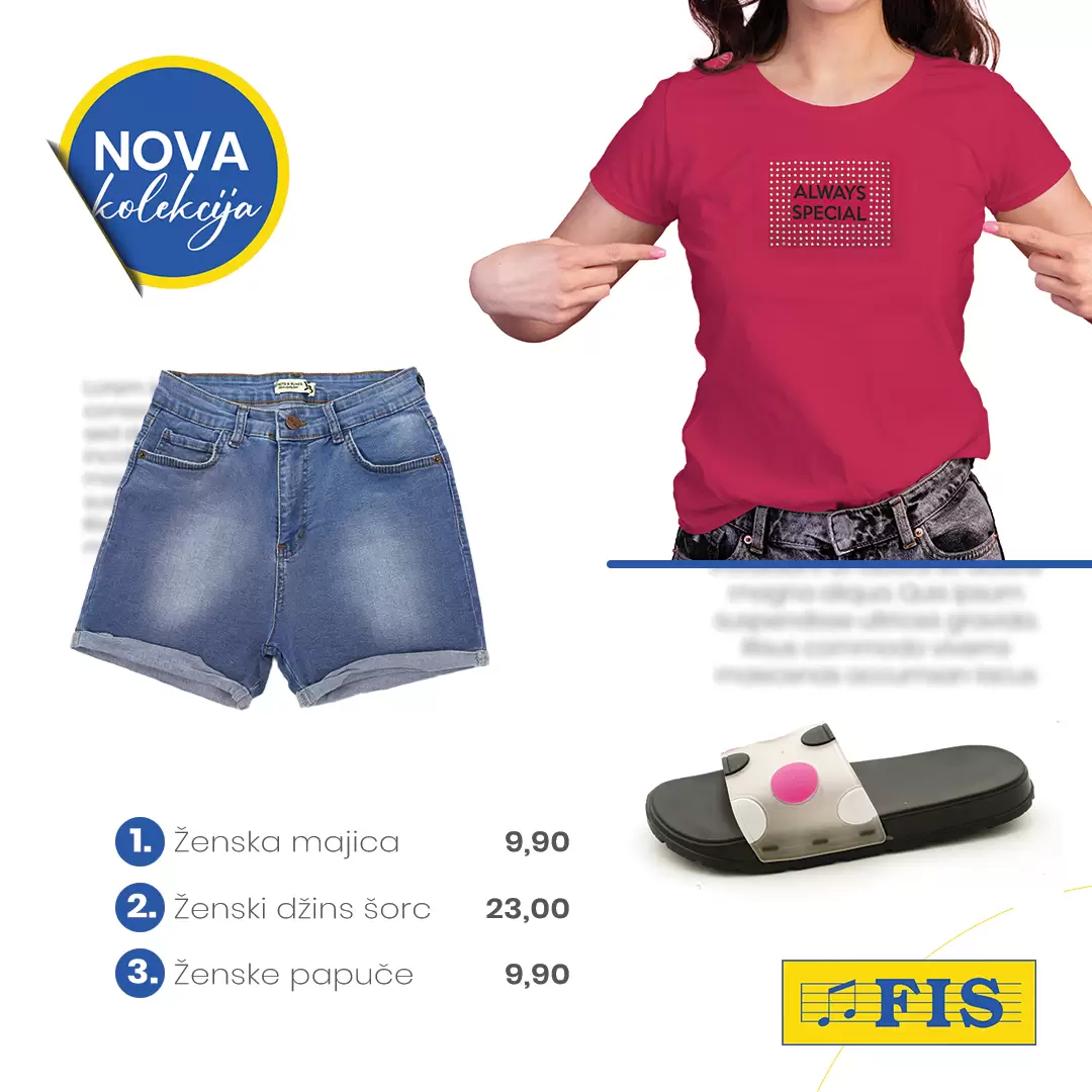 Fis NOVA KOLEKCIJA ljeto 2023. 