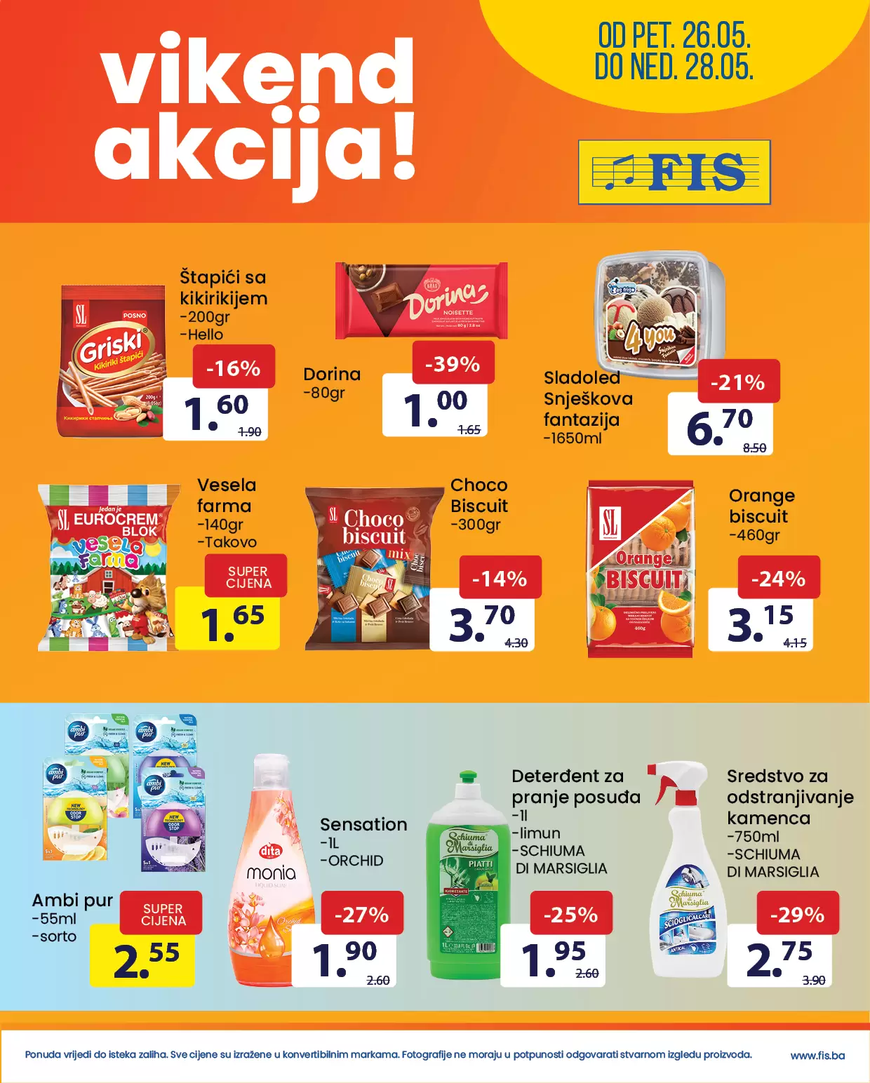 Fis vikend akcija 26-28.5.2023.