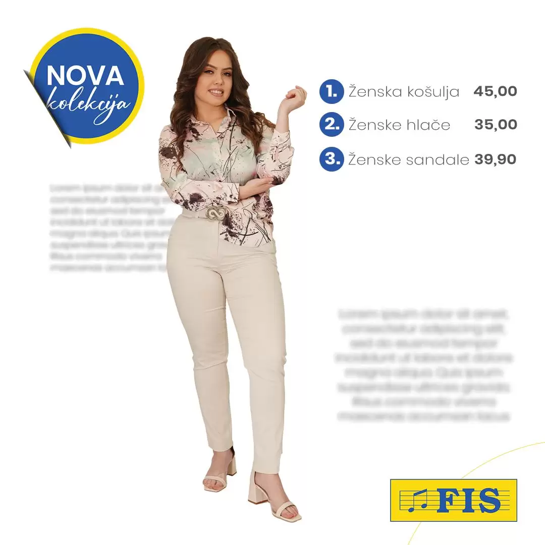 Fis NOVA KOLEKCIJA ljeto 2023. 