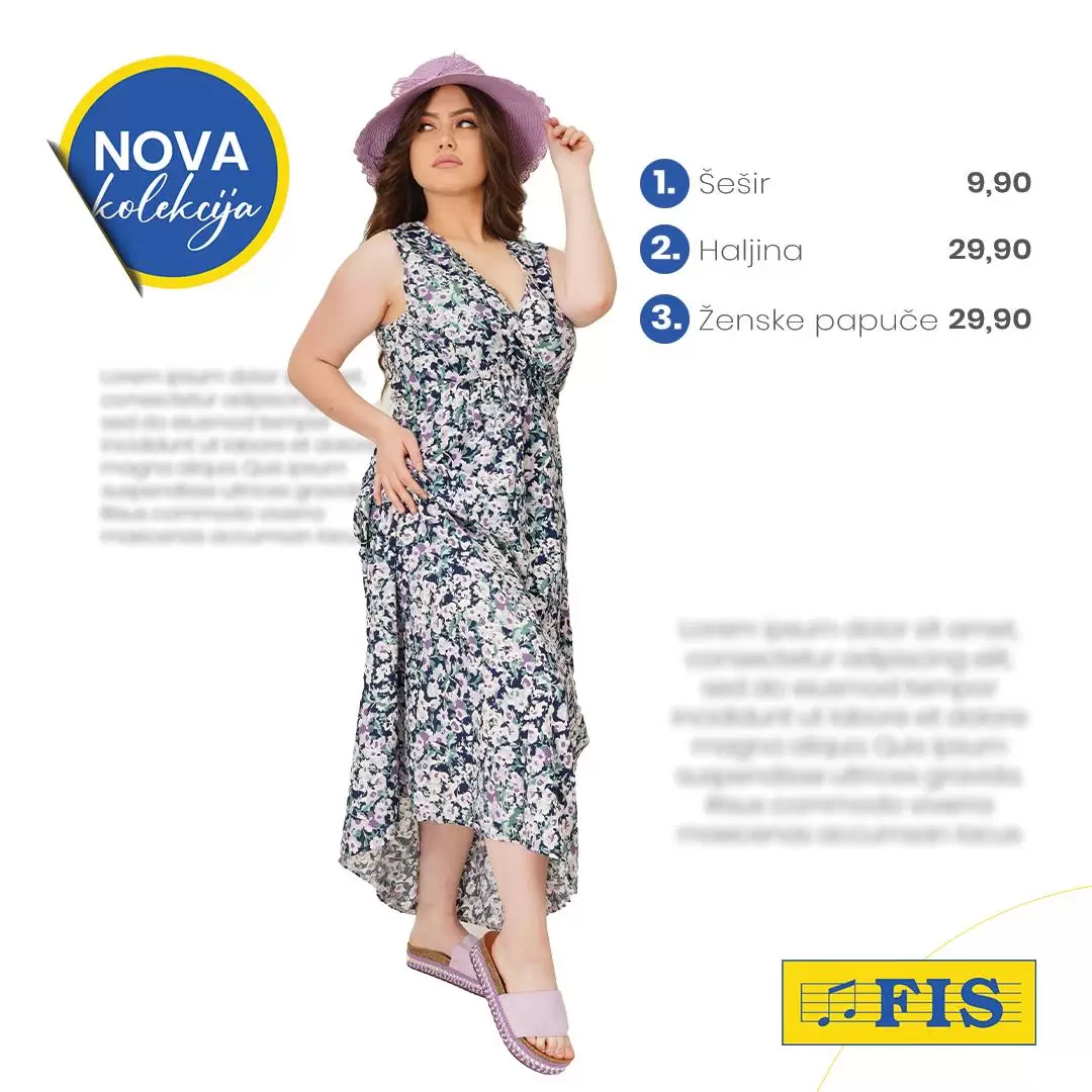 Fis NOVA KOLEKCIJA ljeto 2023. 