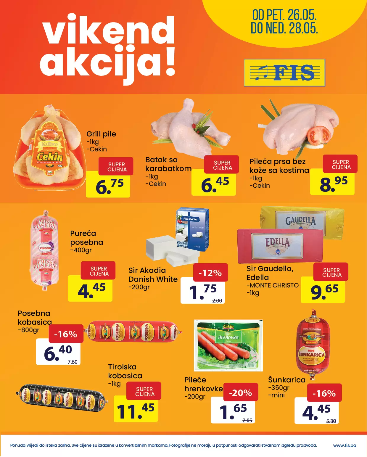 Fis vikend akcija 26-28.5.2023.