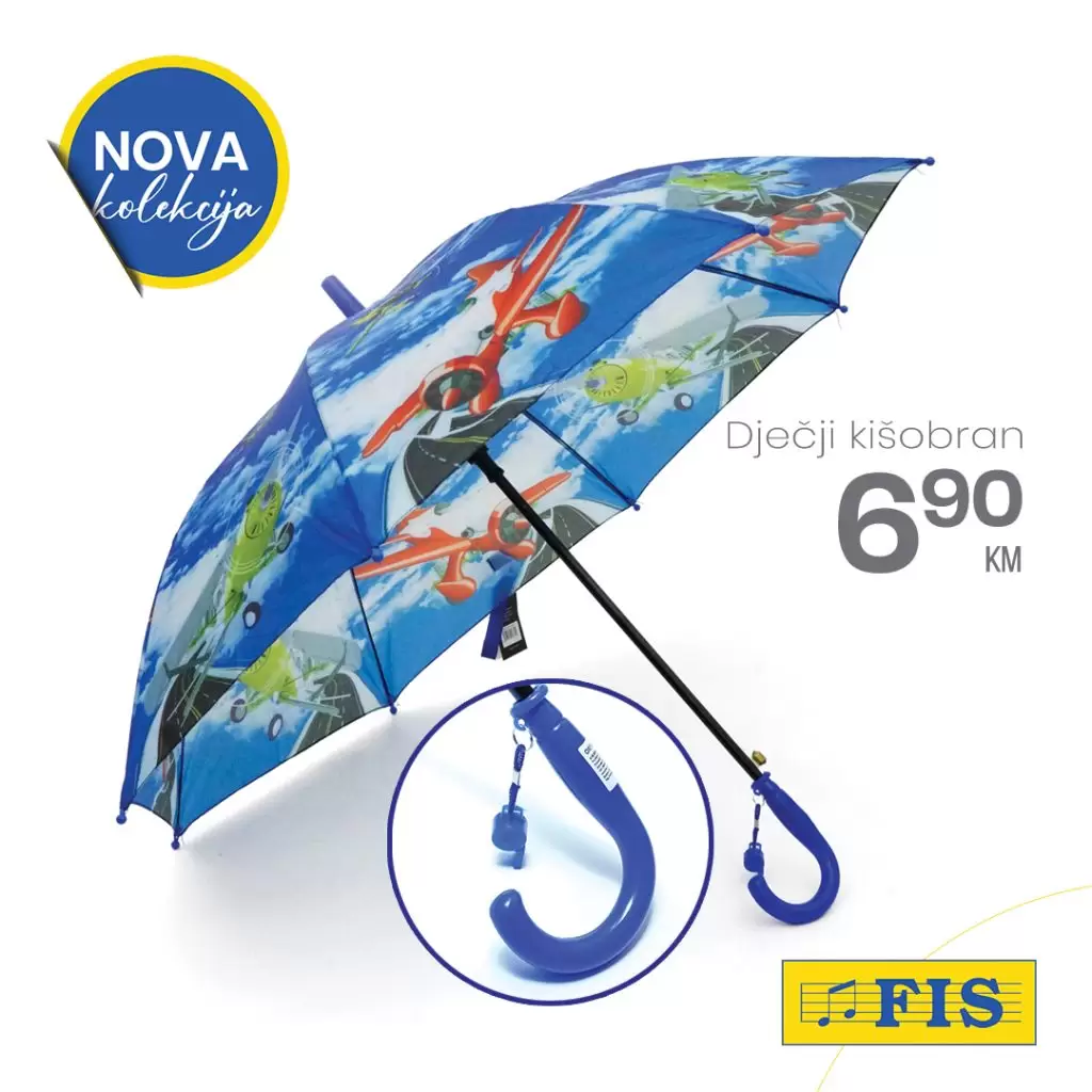 Fis KIŠOBRANI I KABANICE za cijelu porodicu