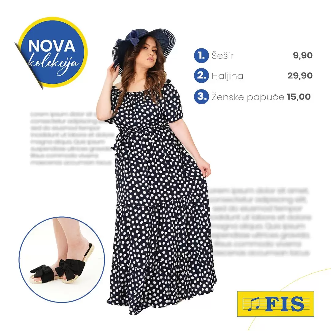 Fis NOVA KOLEKCIJA ljeto 2023. 
