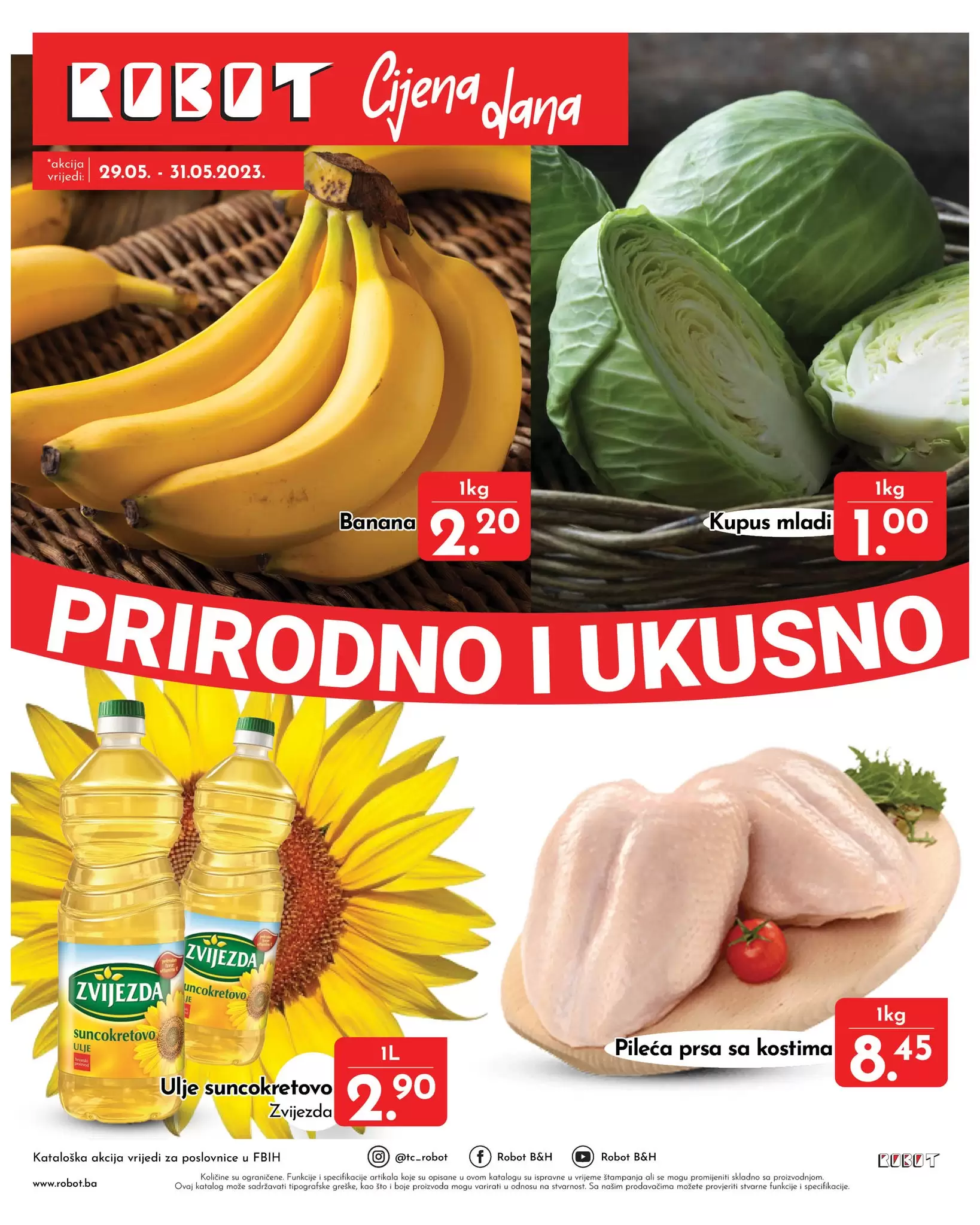 Robot akcija za početak sedmice29-31.5.2023. 