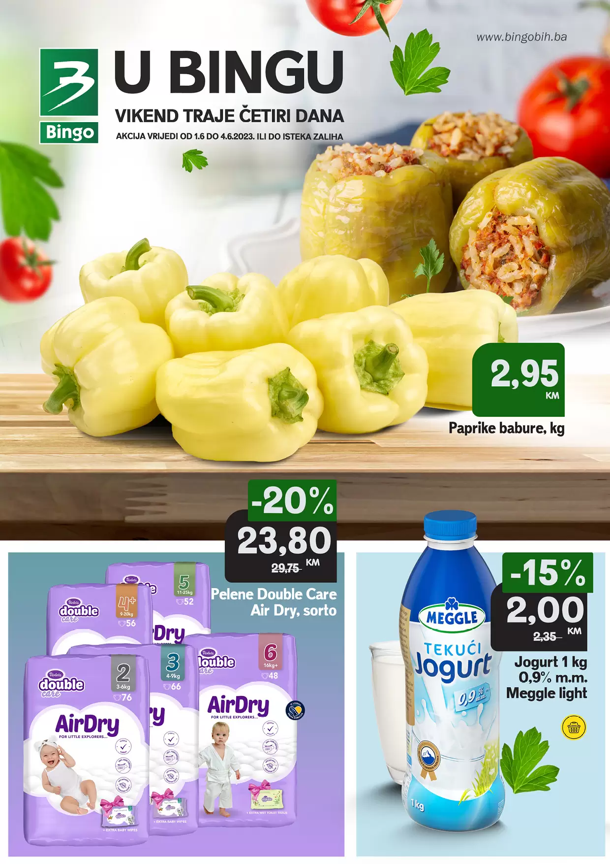 Bingo vikend akcija 1-4.6.2023.