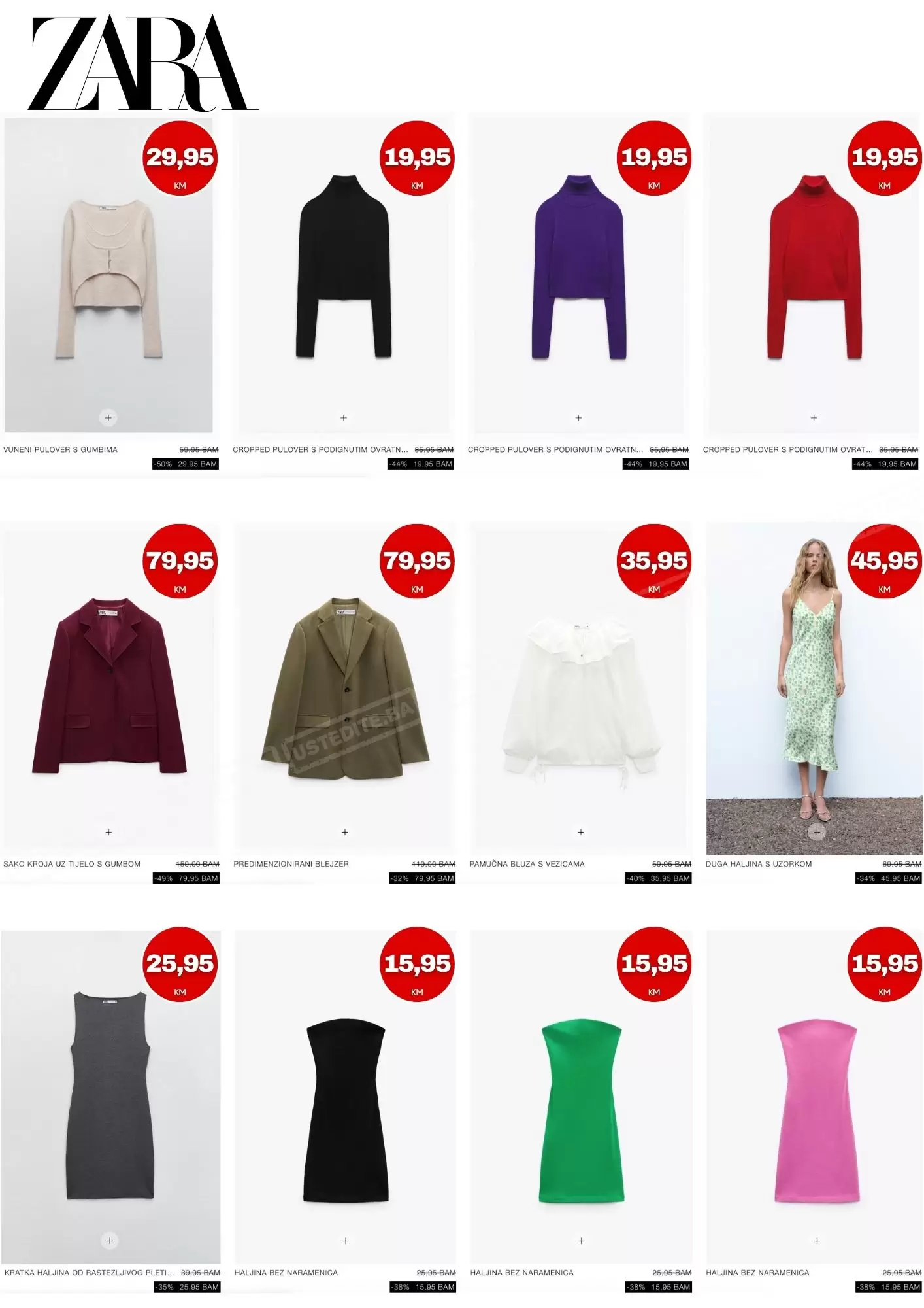 Zara BiH SNIŽENJE