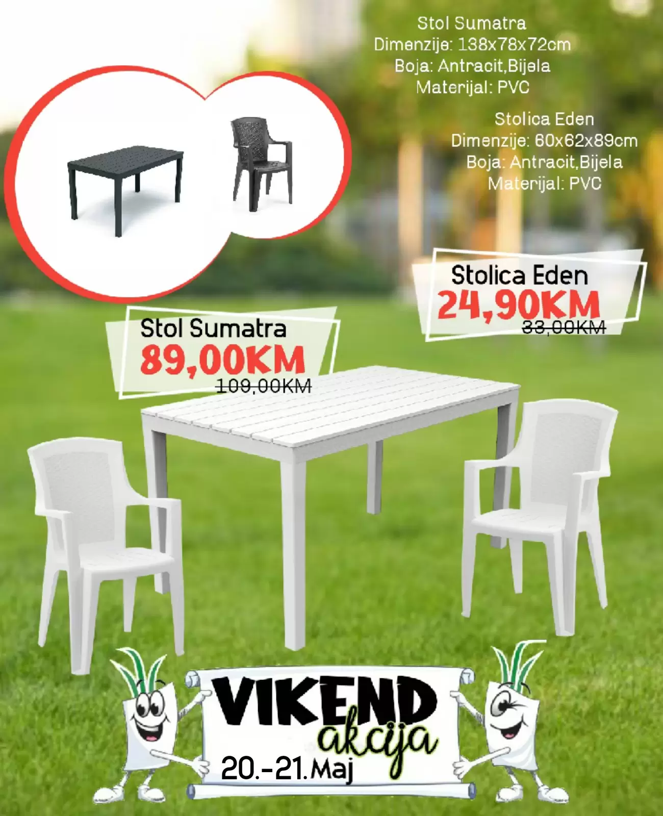Garden Centar vikend akcija 20-21.5.2023.