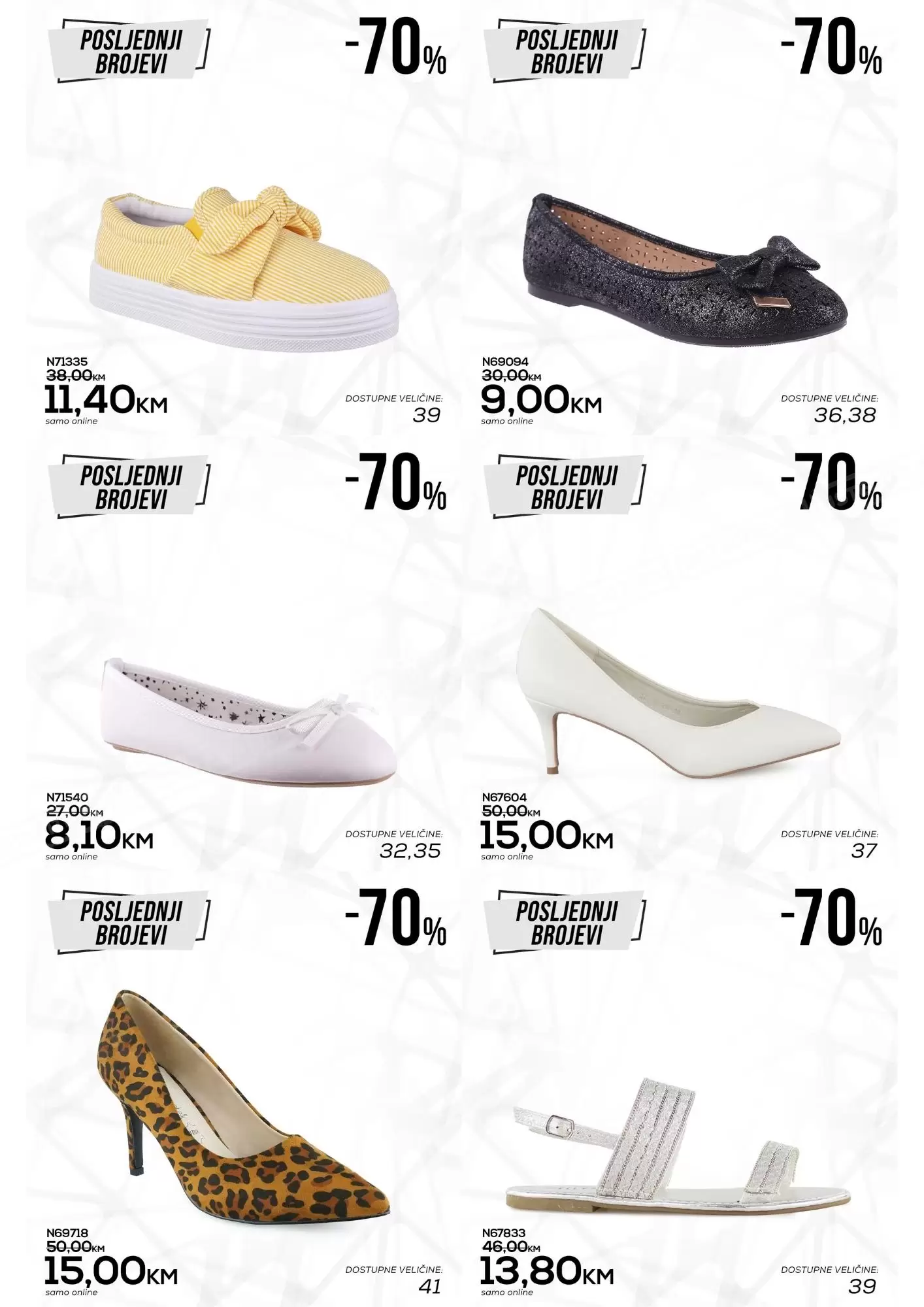 Obuća Metro SNIŽENJE do čak -70%