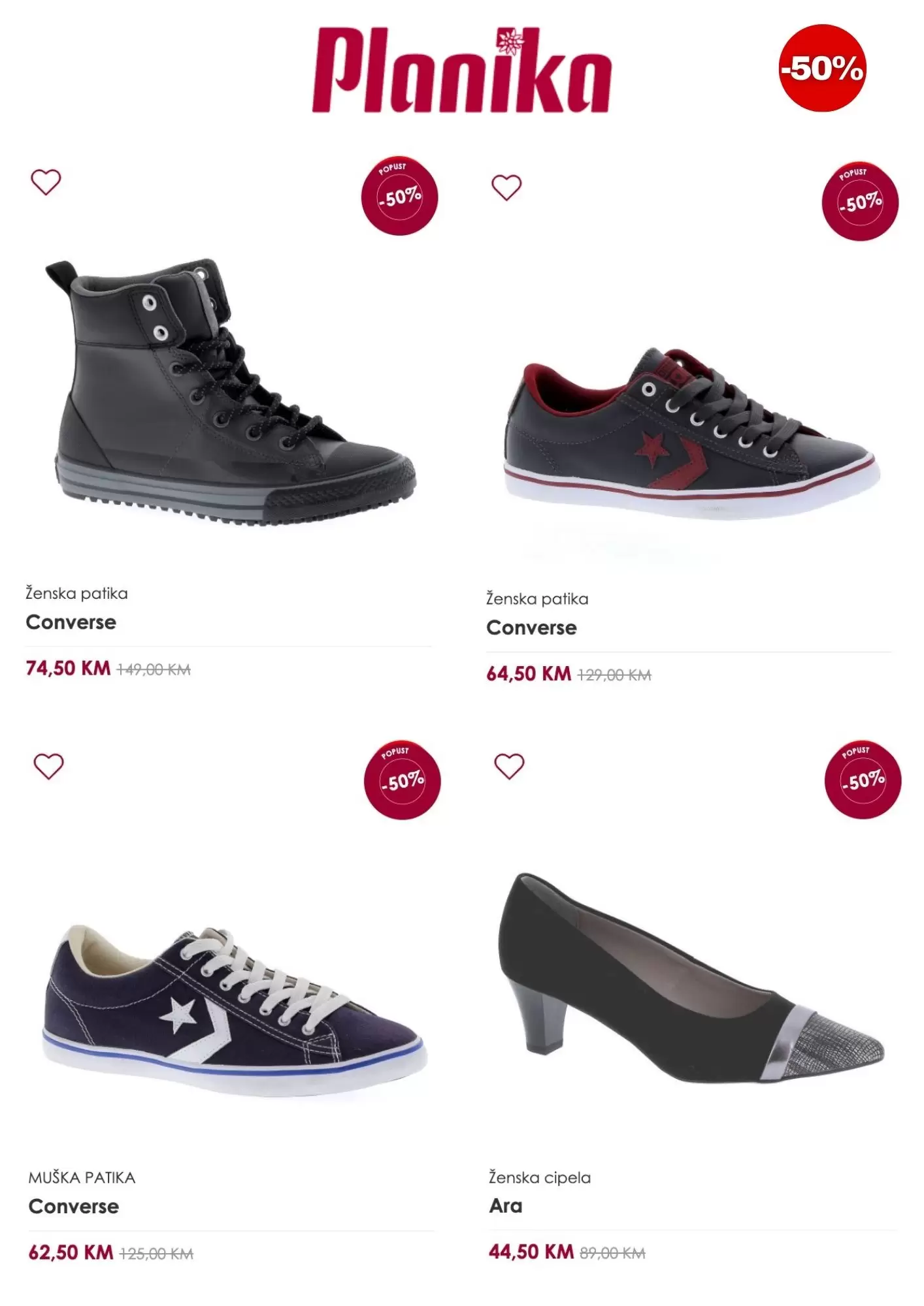 Planika ⇢Donosimo 14 modela SNIŽENIH 50%