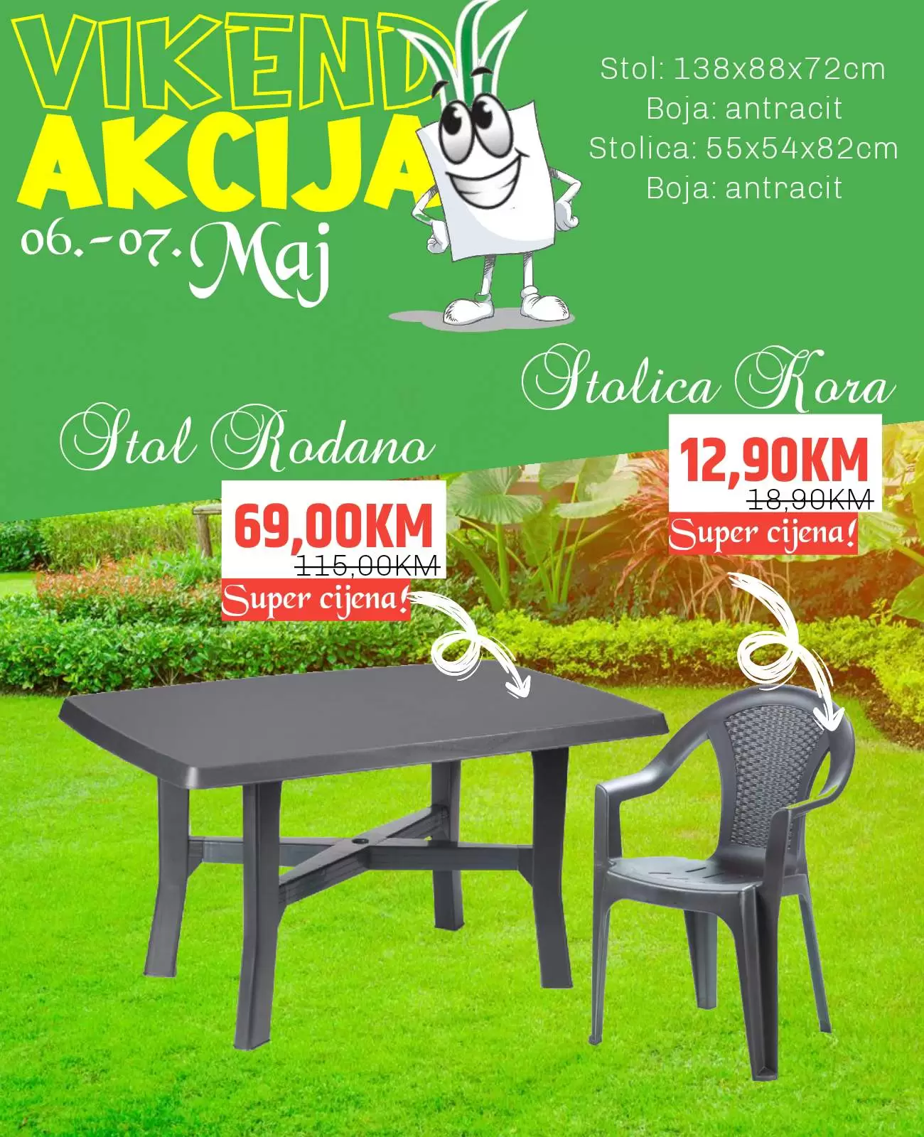 Garden Centar vikend akcija 6-7.5.2023.