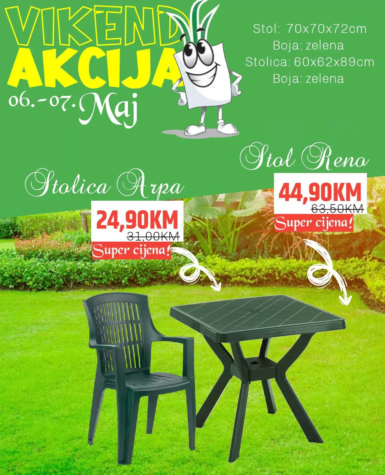 Garden Centar vikend akcija 6-7.5.2023.