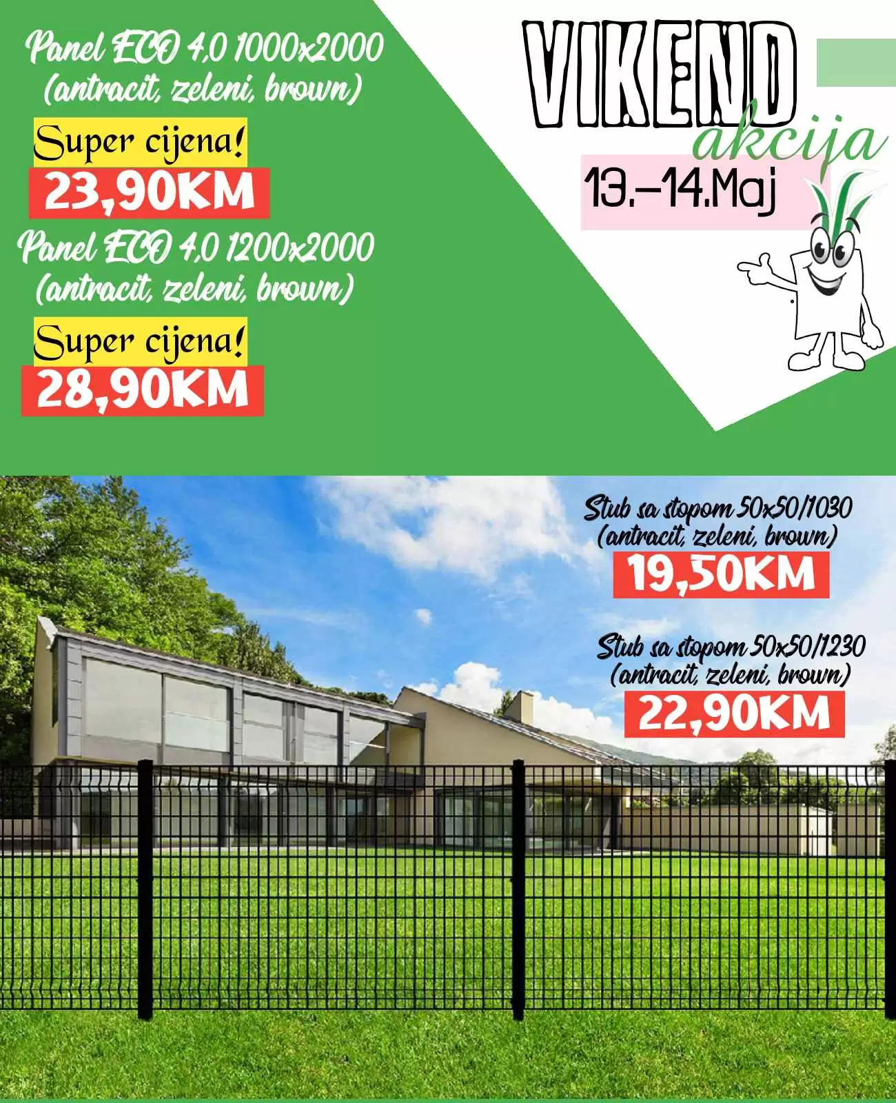 Garden Centar vikend akcija 13-14.5.2023. 